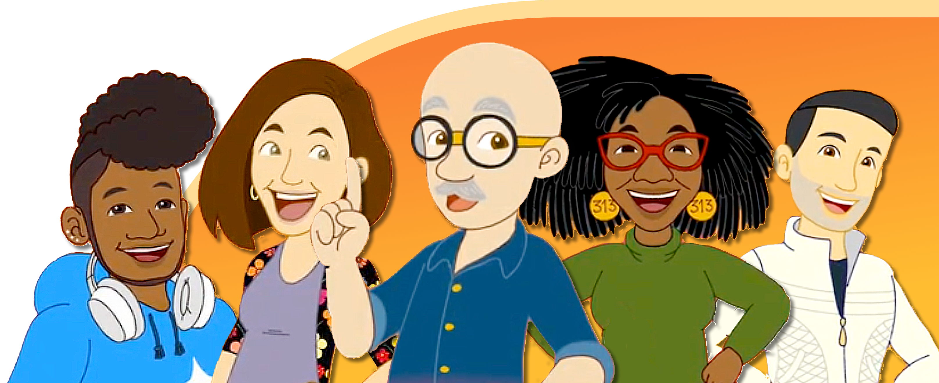 Harmonious animated characters